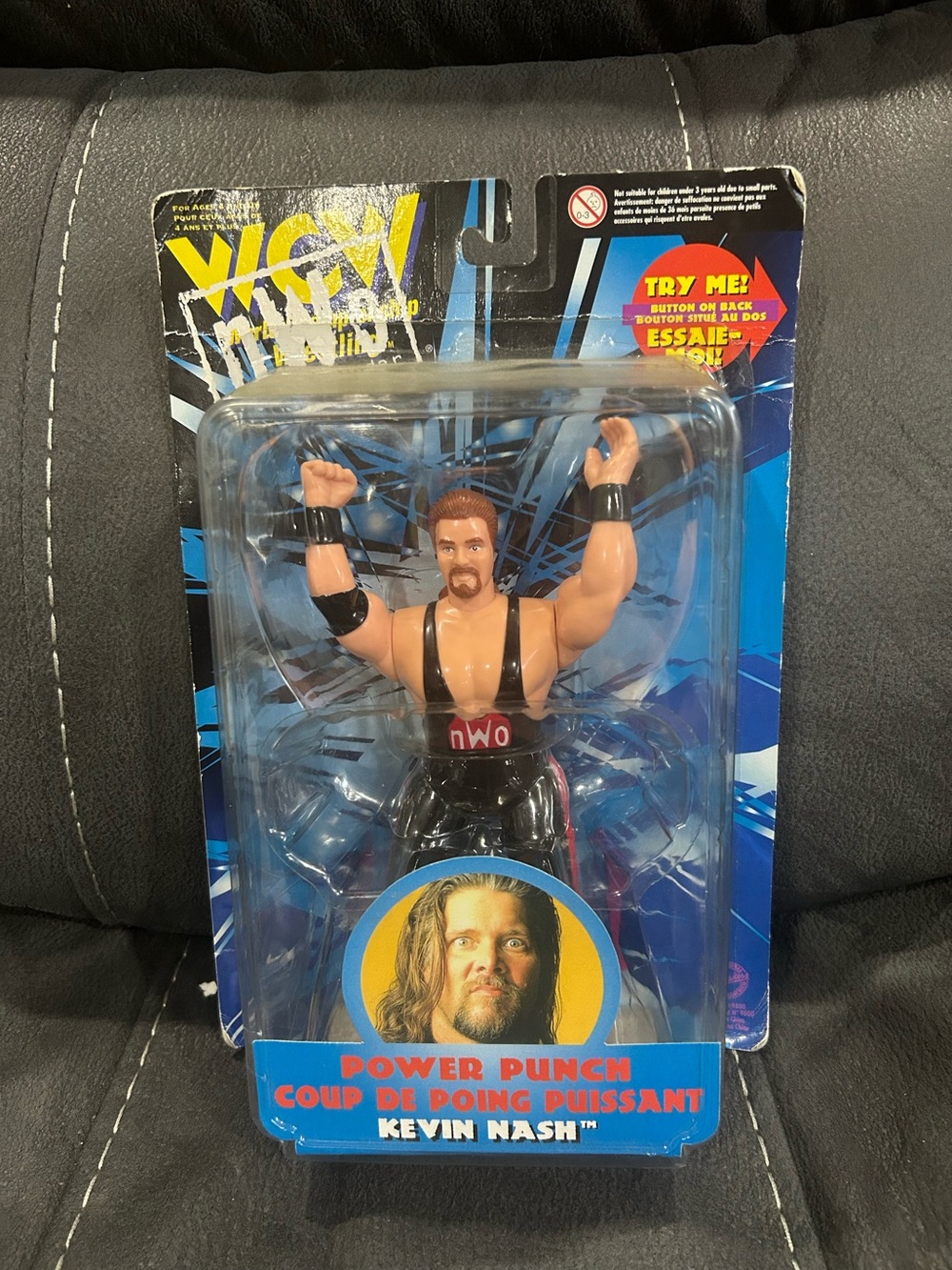 WCW Kevin Nash SFTM figure MOC